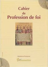 Préparation profession de foi