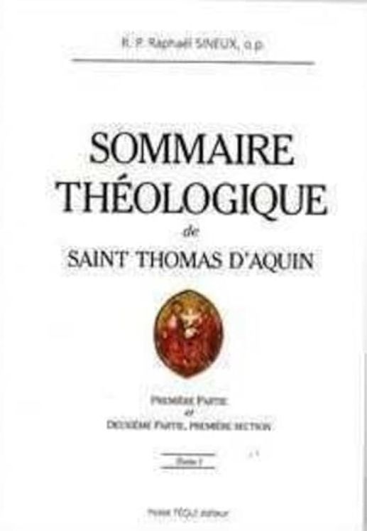 Sommaire théologique de Saint Thomas d´Aquin