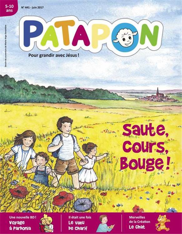 Patapon Juin 2017 N°441 - Saute, cours, bouge !