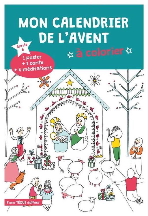 Mon calendrier de l’Avent à colorier - Année B