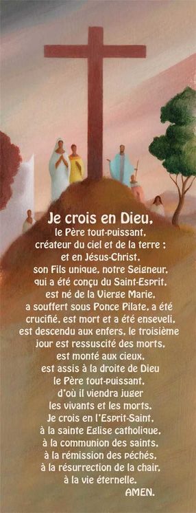 LOT DE 20 - Signet Je crois en Dieu. – E.Puybaret