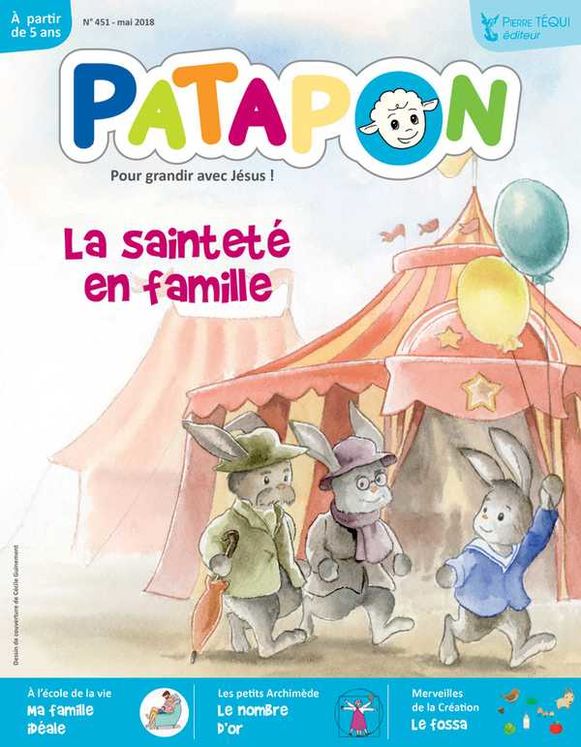 Patapon Mai 2018 N°451 - La sainteté en famille