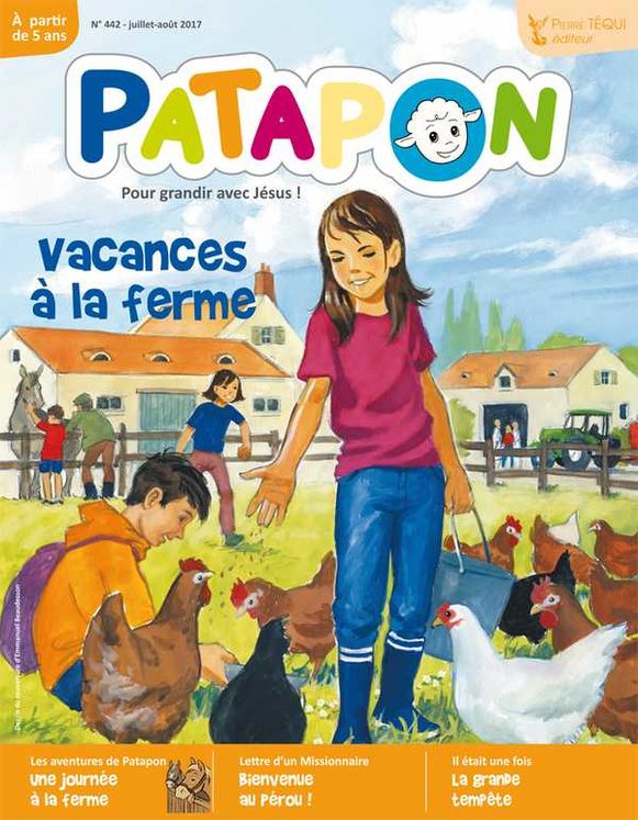 Patapon Juillet-août 2018 N°453 - Vacances à la ferme