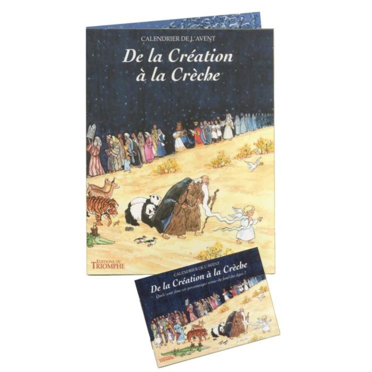 Calendrier de l´avent - de la creation a la creche