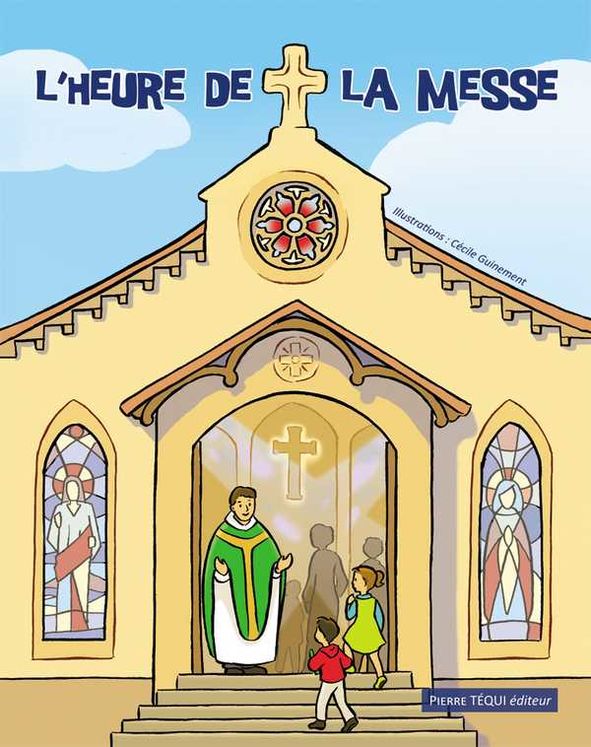 L´heure de la messe, une horloge pour suivre les étapes de la messe