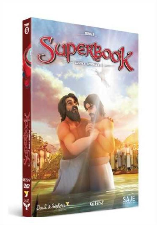 Superbook tome 6, saison 2 épisodes 4 à 6 - DVD