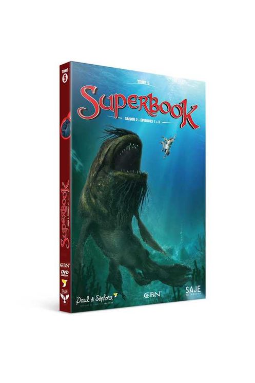 Superbook tome 5, saison 2 épisodes 1 à 3 - DVD