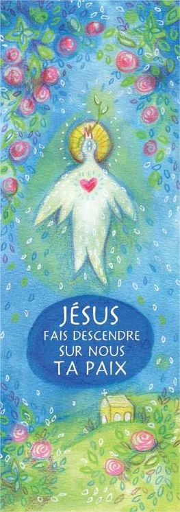 Signet "Jésus fais descendre sur nous ta paix"