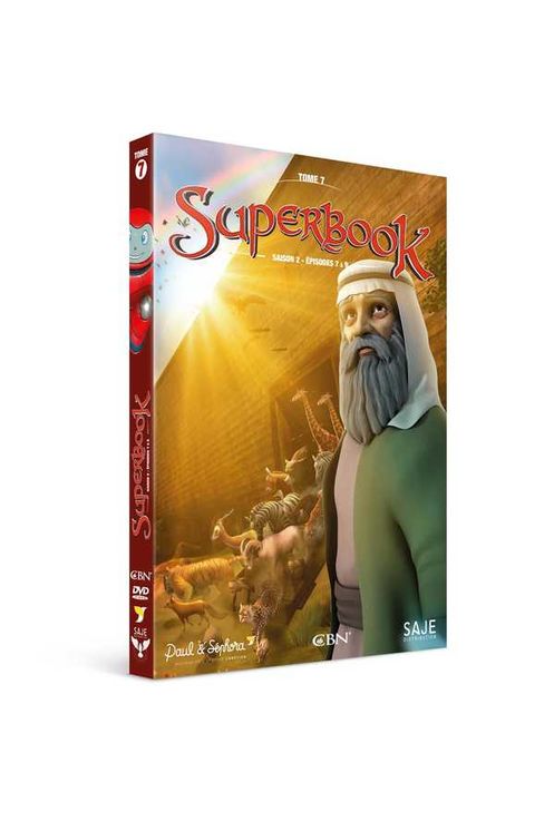 Superbook tome 7, saison 2 épisodes 7 à 9 - DVD