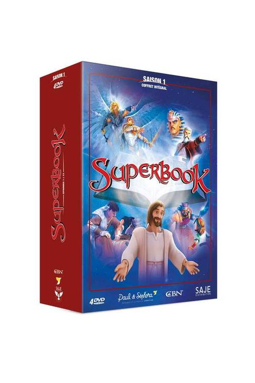 Superbook coffret intégral Saison 1 - 4 DVD