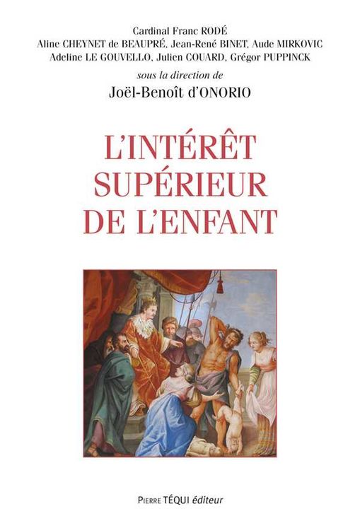 L´intérêt supérieur de l´enfant