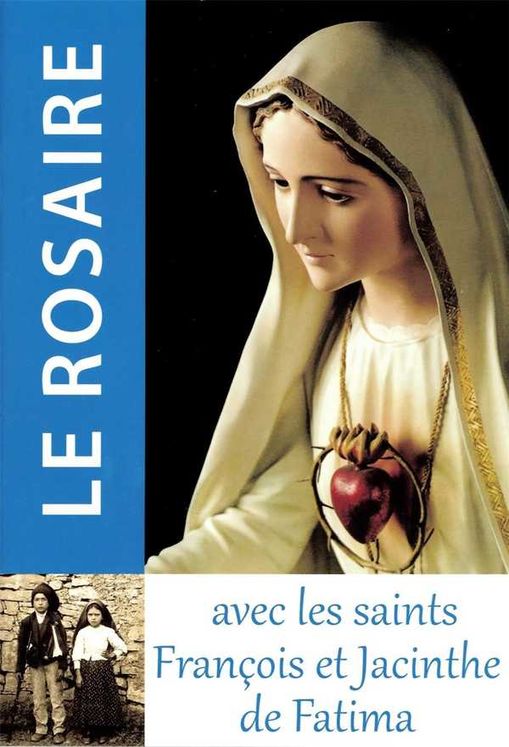 Le Rosaire avec les saints François et Jacinthe de Fatima