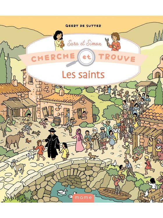 Cherche et trouve Sara et Simon - Les saints