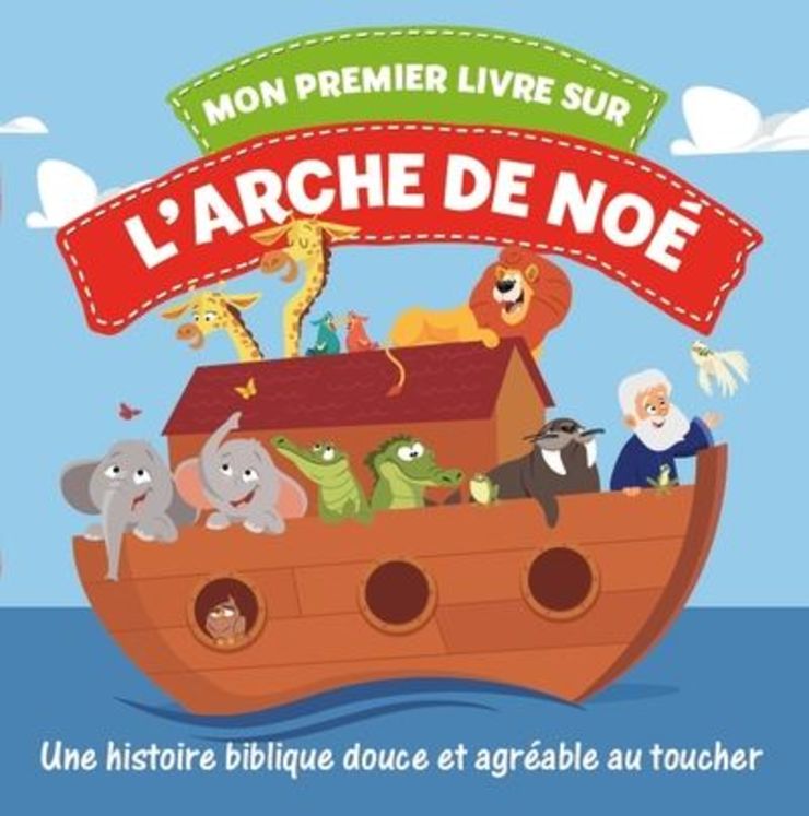 Mon premier livre sur l´arche de Noé - Livre en tissu