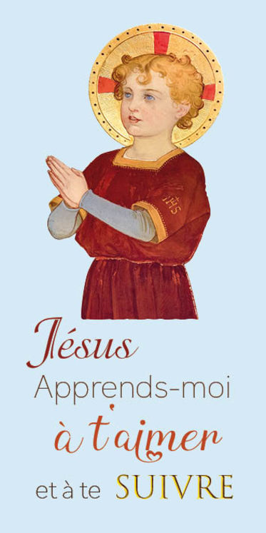 Lot de 10 cartes de communion - Jésus apprends moi à t'aimer