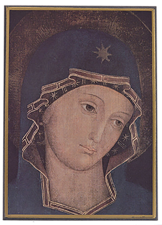 Vierge de la Consolation - Icône classique 25,3x18,1 cm -  129.87