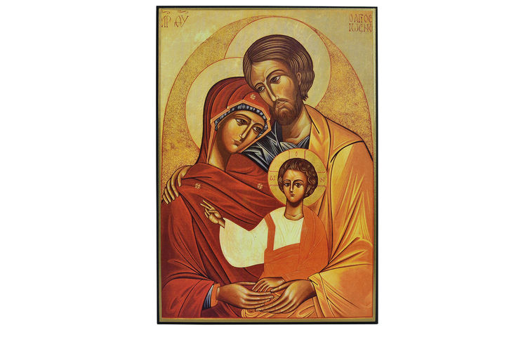 La Sainte Famille - Icône classique 53,7x38,2 cm -  153.G7