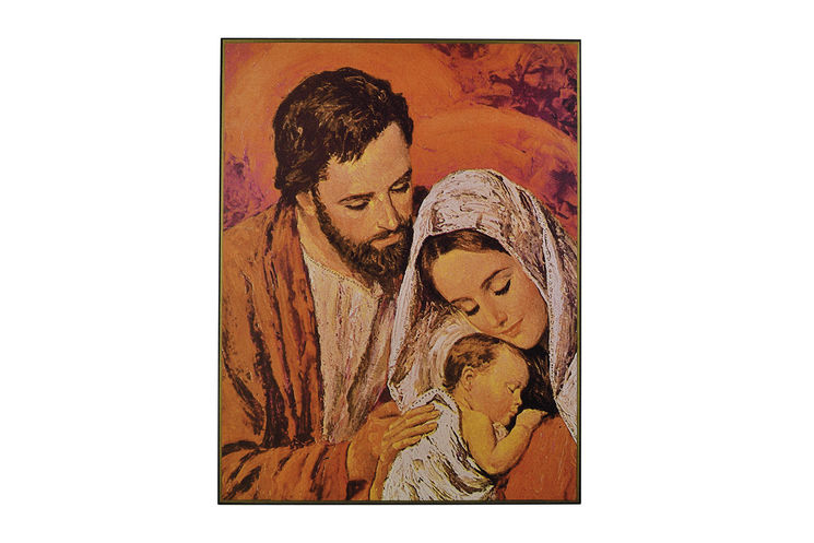 La Sainte Famille - Icône classique 37,4x28,5 cm -  753.37