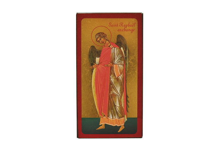 Saint Gabriel - Icône dorée à la feuille 15,5x9,6 cm -  393.63