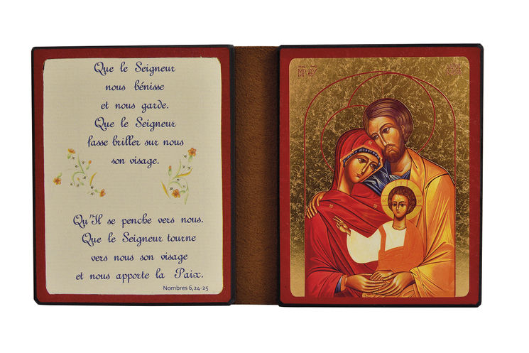 La Sainte Famille - Diptyque 13x19 cm -  153.F9