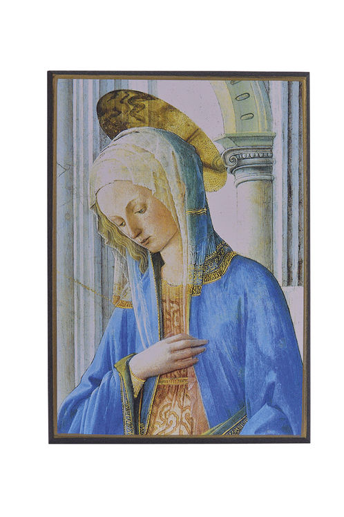 Vierge de l´Annonciation - Icône classique 15x10,6 cm -  185.72