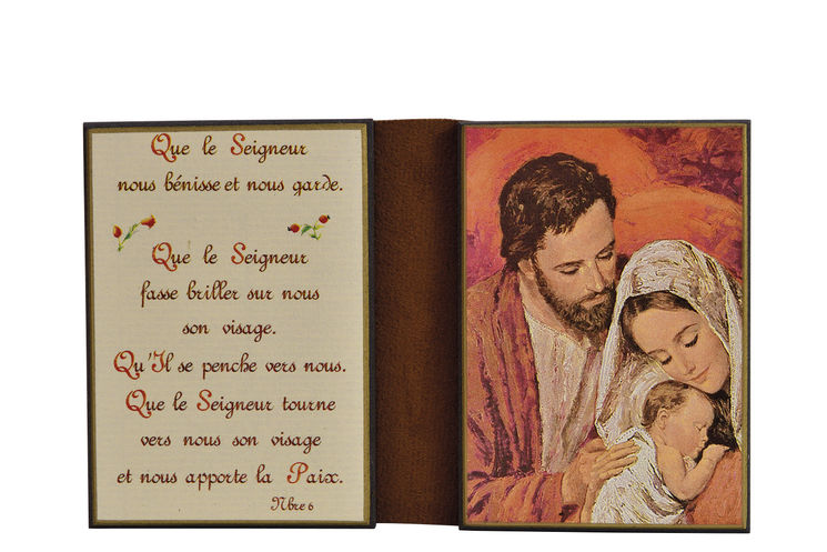 La Sainte Famille - Diptyque 8x15 cm -  753.F3