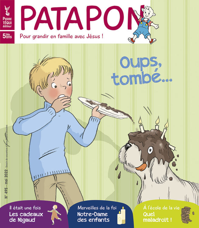 Patapon Mai 2022 N°495 - Oups, tombé...