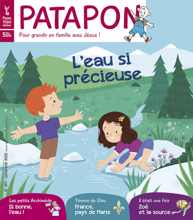 Patapon juillet/août 2022 N°497 - L´eau si précieuse