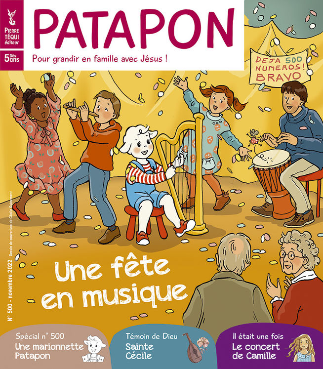 Patapon Novembre 2022 N°500 - Une fête en musique