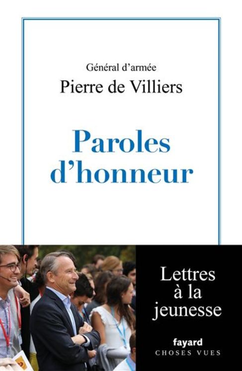 Paroles d´honneur - lettres à la jeunesse