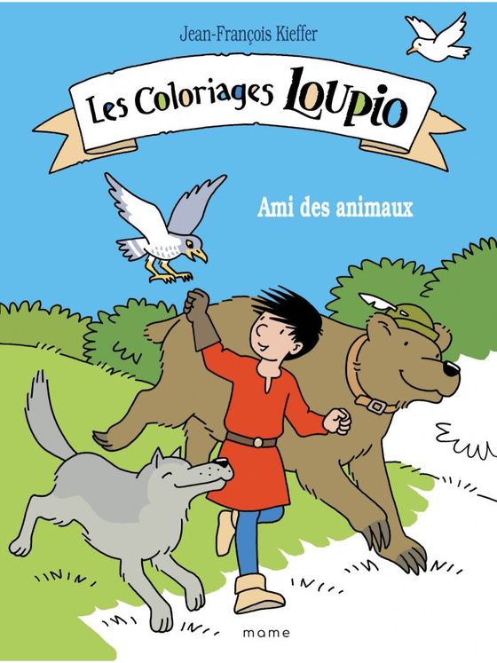 Les coloriages loupio - ami des animaux, tome 2