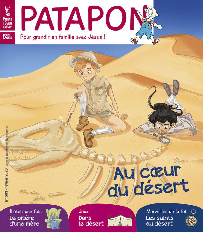 Patapon Février 2023 N°503 - Au coeur du désert