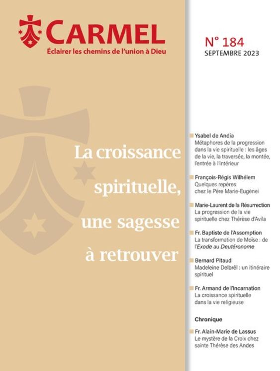 La croissance spirituelle : une sagesse à retrouver