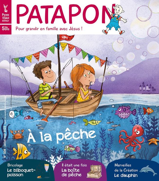 Patapon juillet/août 2023 N°508 - A la pêche