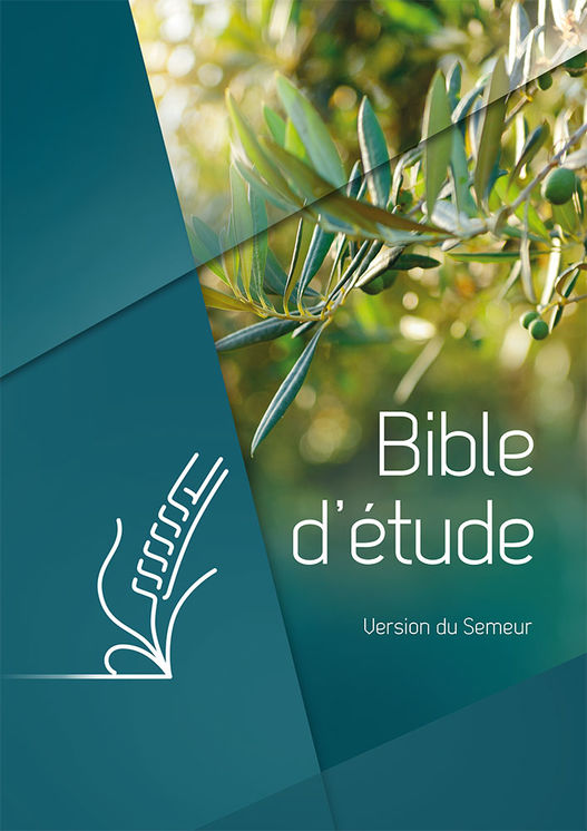 Bible d´étude - Version Semeur, rigide verte, olivier