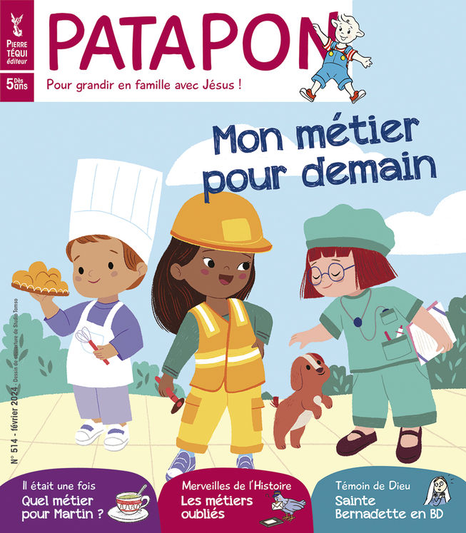 Patapon février 2024 N°514 - Mon métier pour demain