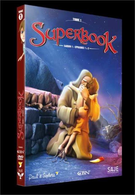 Superbook  Tome 1 - Saison 1 - Episodes 1 à 3 - DVD