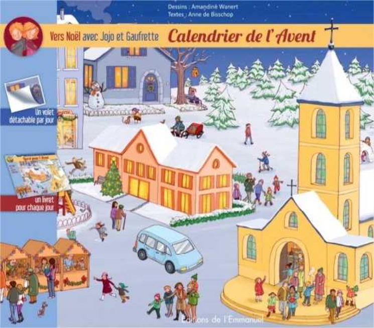 Calendrier de l´Avent - Vers Noël avec Jojo et Gaufrette