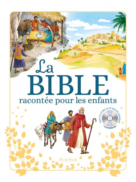 La bible racontée pour les enfants + CD