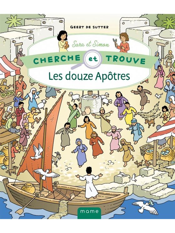 Cherche et trouve Sara et Simon - Les douze apôtres