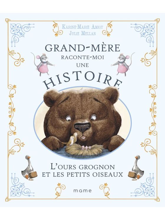 L´ours grognon et les petits oiseaux