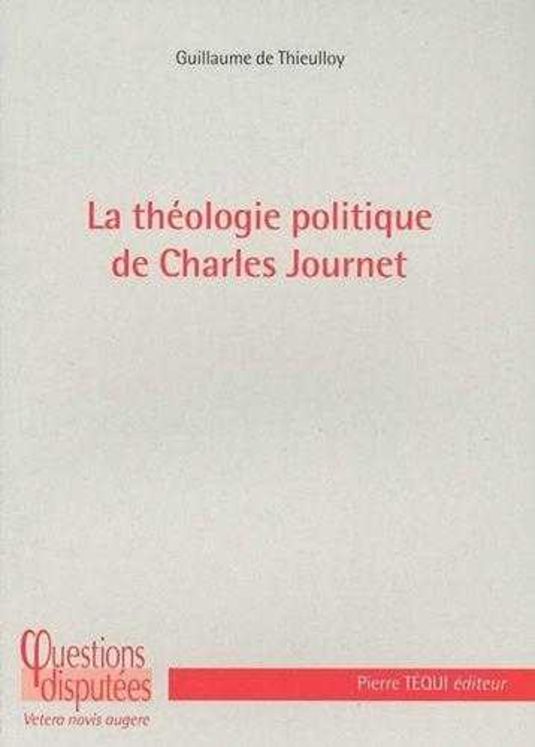 La théologie politique de Charles Journet