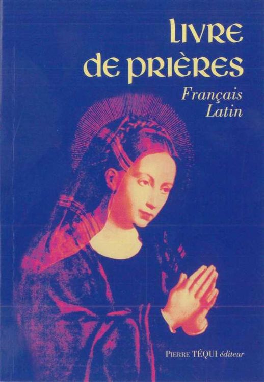 Livre de prières - Français - Latin