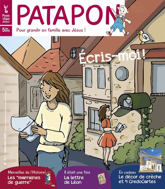 Patapon novembre 2023 N°511 - Ecris-moi !