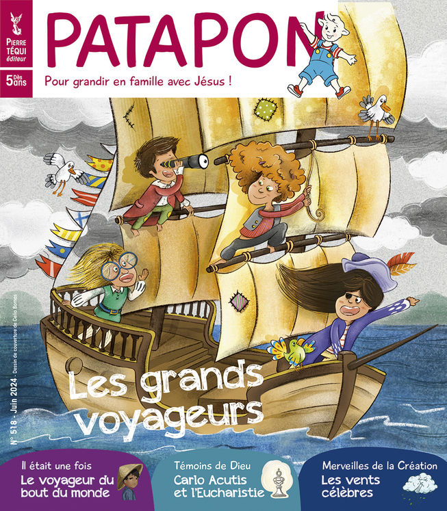 Patapon juin 2024 N°518 - Les grands voyageurs