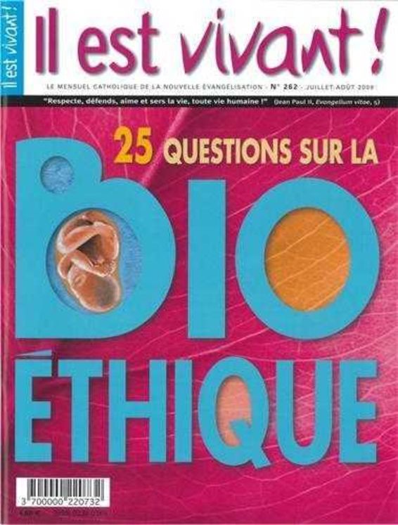 N°262 - 25 questions sur la Bioéthique