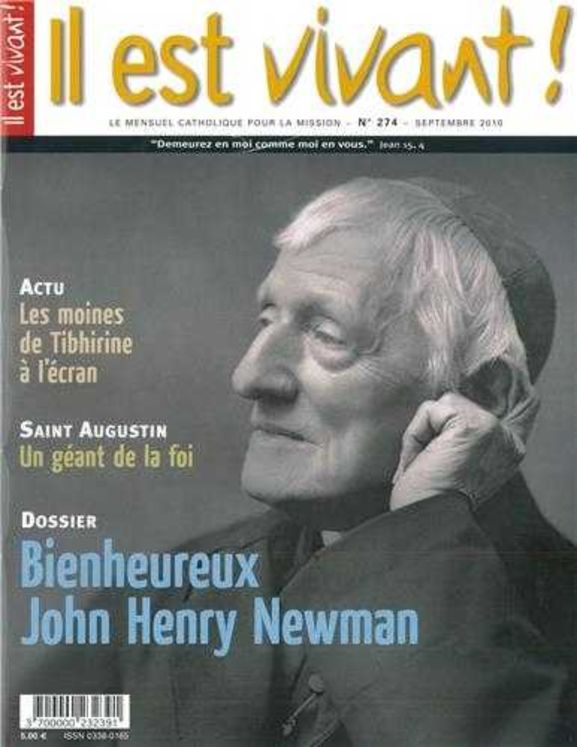 N°274 - Bienheureux John Henry Newman - Septembre 2010