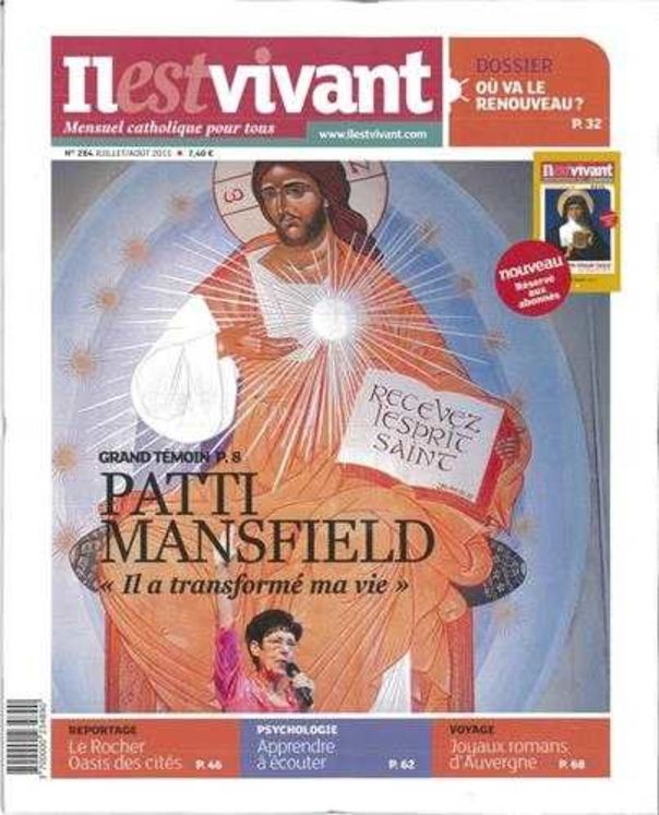 n°284 - Il est vivant - Juillet/Août 2011 - Patti Mansfield "Il a transformé ma vie"