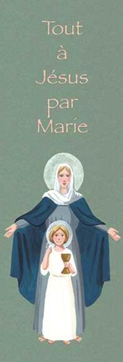 Lot de 25 - Signet Communion Marie