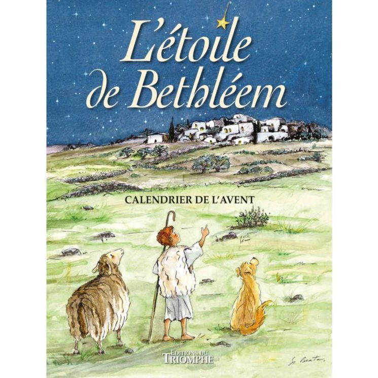 Calendrier de l´avent - l´étoile de bethléem